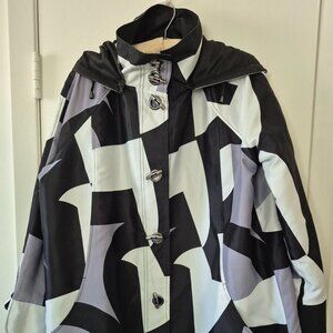 Oopera reversible rain jacket